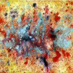 Abraham and Isaac - Oil on canvas - 11"x14" abstract-painting-prophet-abraham-son-isaac